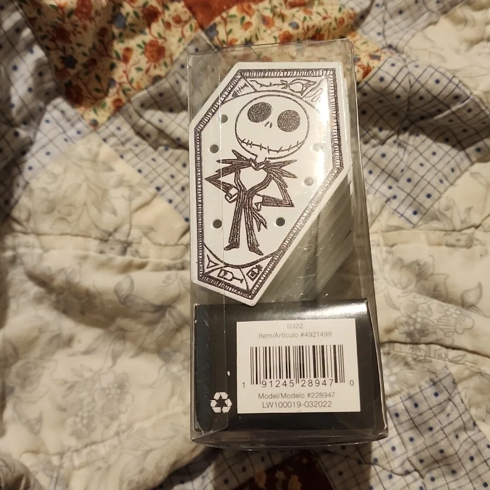 Disney Nightmare Before Christnas Jack Skellington Metal String Lights